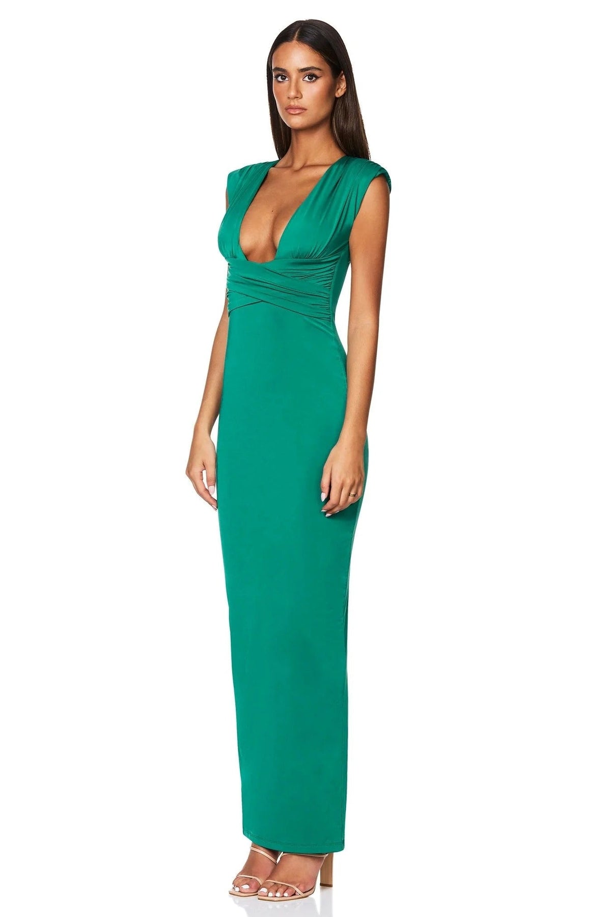 Nookie Dare Maxi Dress - Emerald