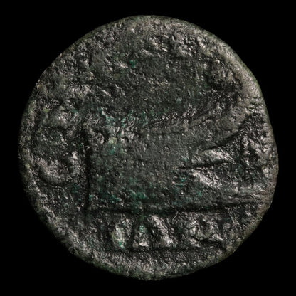 Ionia, Smyrna, Uncertain Emperor, AE Unit, Zeus (God of Sky & Thunder) - c. 250 CE - Roman Provinces