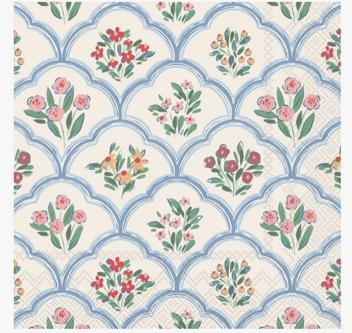 Joyful Lattice Paper Cocktail Napkins 20 Ct
