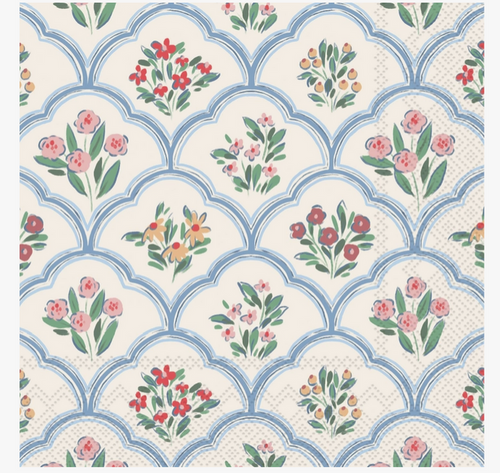 Joyful Lattice Paper Cocktail Napkins 20 Ct