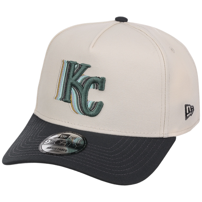 Kansas City Royals MLB Cream Clouds New Era 9FORTY