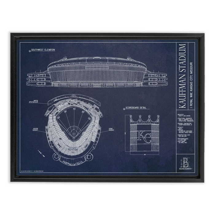 Framed Canvas - Small - Black