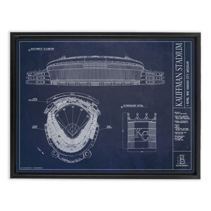 Framed Canvas - Small - Black