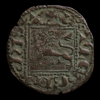 Kingdom of Castile and Leon, King Alfonso XI, Billon 1 Denier - 1331 to 1332 CE - Spanish States