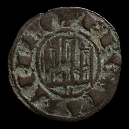 Kingdom of Castile and Leon, King Ferdinand IV, Billon 1 Denier - 1295 to 1312 CE - Spanish States