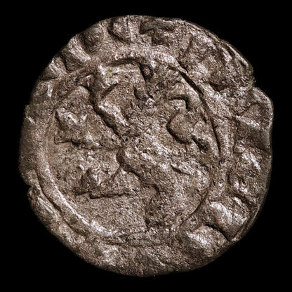 Kingdom of Cyprus, Lusignan Kings, BI Denier - c. 1250 to 1400 CE - Crusader States