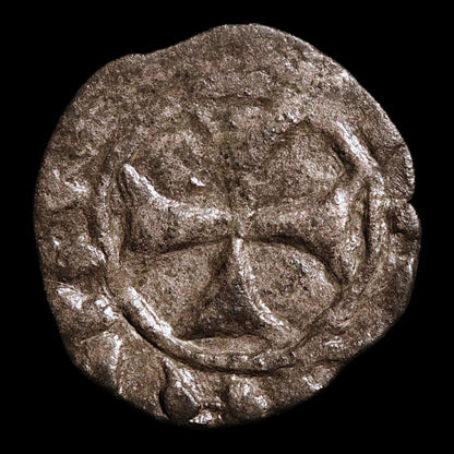 Kingdom of Cyprus, Lusignan Kings, BI Denier - c. 1250 to 1400 CE - Crusader States