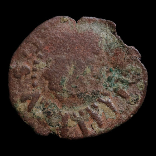 Kingdom of Valencia, King Philip III or IV, BI 1 Denier - 1610 to 1665 CE - Spanish States