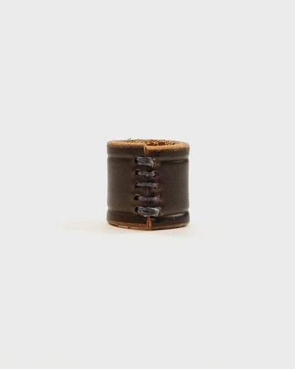 Kiriko Original Embossed Leather Cuff, Brown