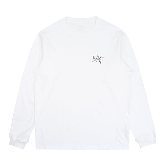 Kragg Cotton LS - White Light/Black