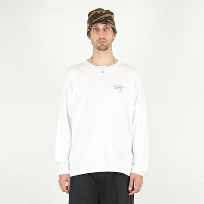 Kragg Cotton LS - White Light/Black