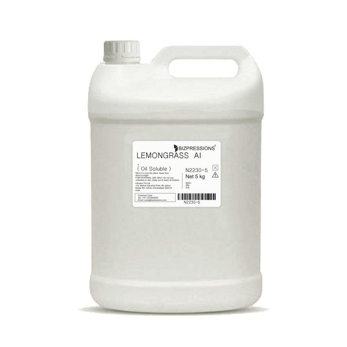 LEMONGRASS AI - Fragrance ( Oil Soluble ) - 5 kg