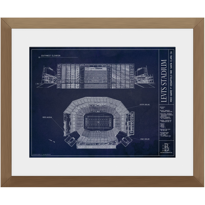 Framed Print - Small - Walnut