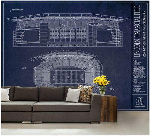 Lincoln Financial Field Wall Mural