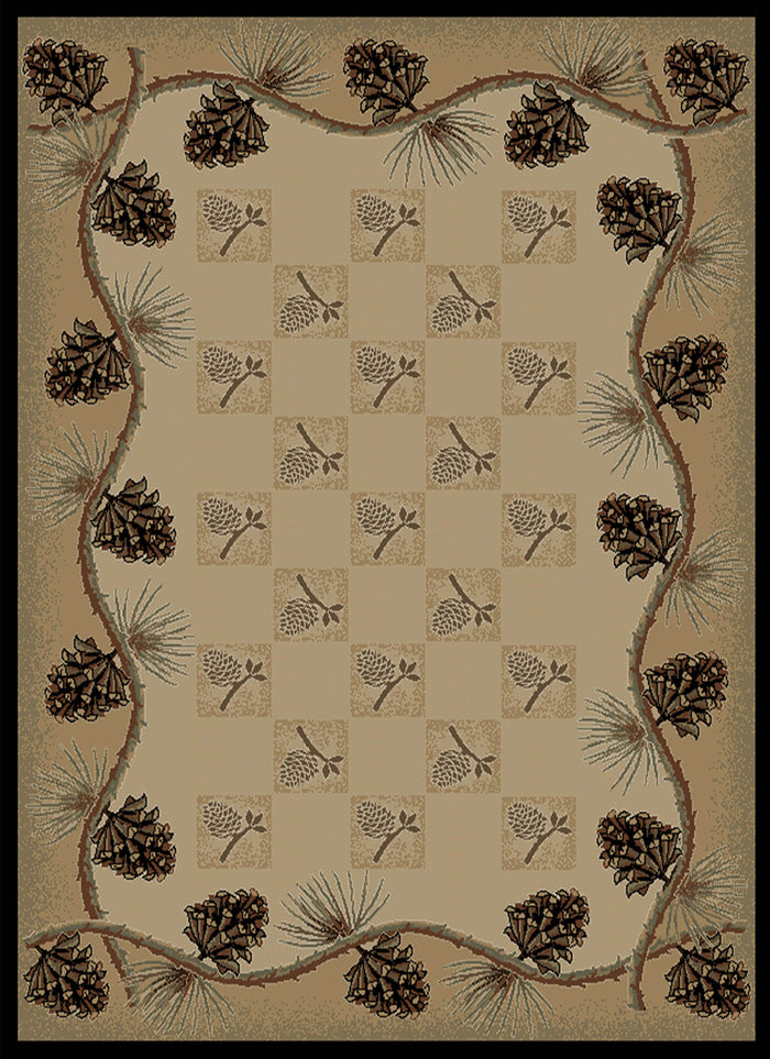 Lodge King Pine Bluff Area Rug