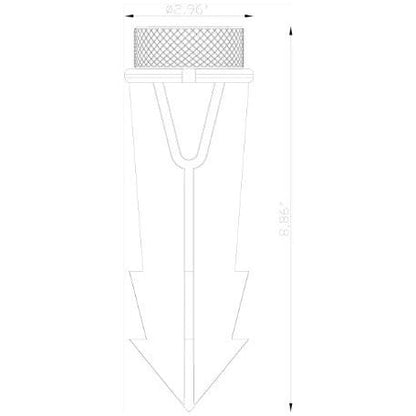 Lumien Accessory, 8" Spike with Quick Connect