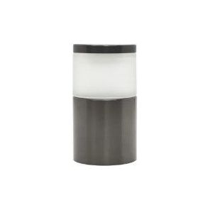 Lumien Accessory. Brass Micro Bollard Component, 360 Frosted with Brass Topper