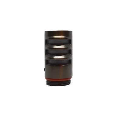 Lumien Accessory, Brass Nano Path Light Bollard Component, 180 Louvered