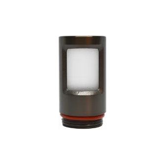 Lumien Accessory, Brass Nano Path Light Bollard Component, (2) 90 Openings