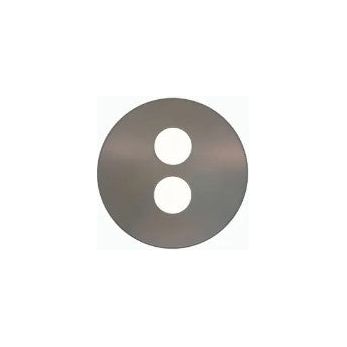 Lumien Accessory, Micro Light 8" Ground Cover Plate, Double Hole