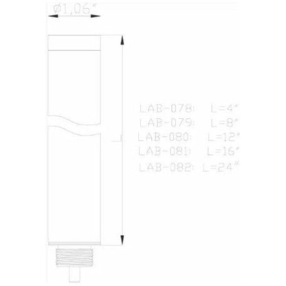 Lumien Accessory, Nano, 4" Quick Connect Riser