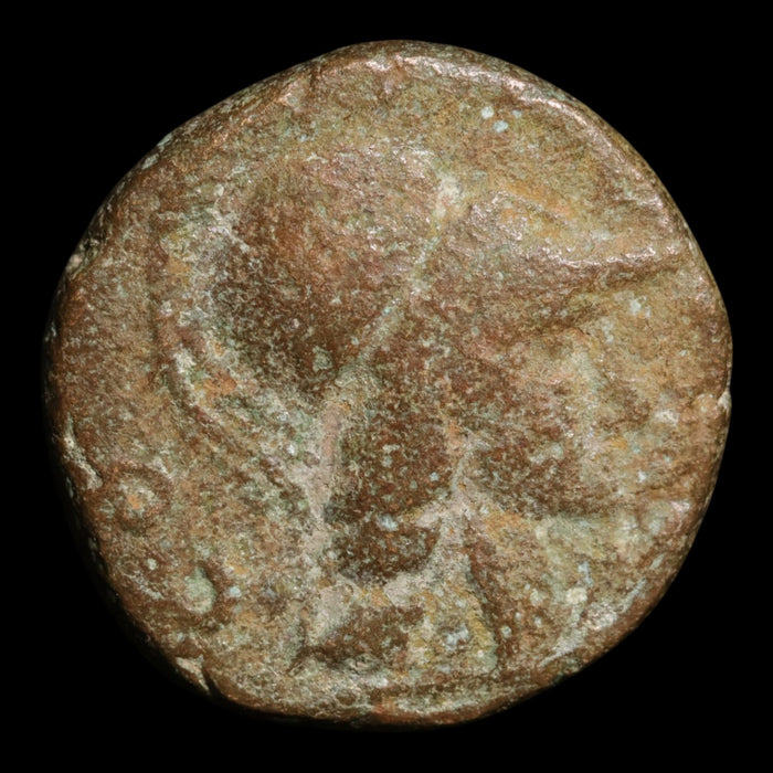Lycaonia, Iconium, Emperor Antoninus Pius, AE Unit, Athena (Goddess of Wisdom) - 138 to 161 CE - Roman Provinces