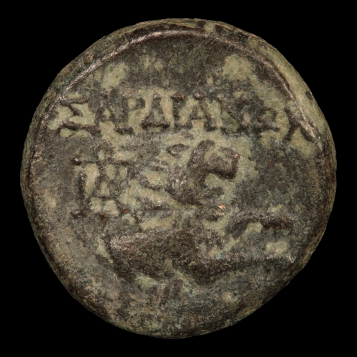 Lydia, Sardis, Bronze Unit - 113 BCE to 14 CE - Lydian Empire - 12/6/23 Auction