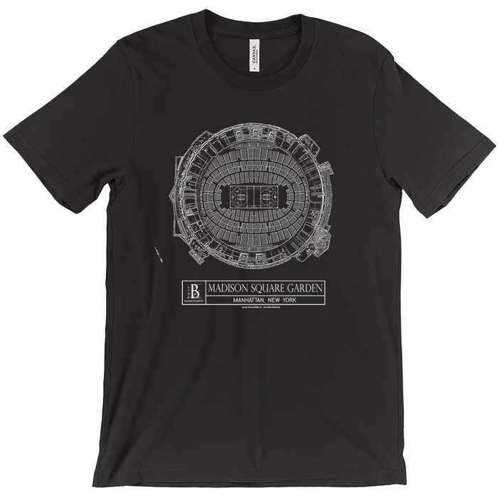 Madison Square Garden (Plan View) Unisex T-Shirt