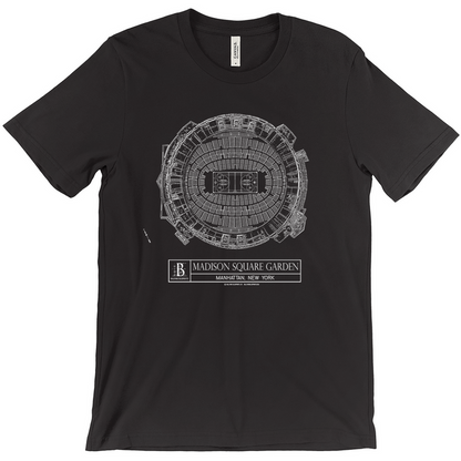 Madison Square Garden (Plan View) Unisex T-Shirt