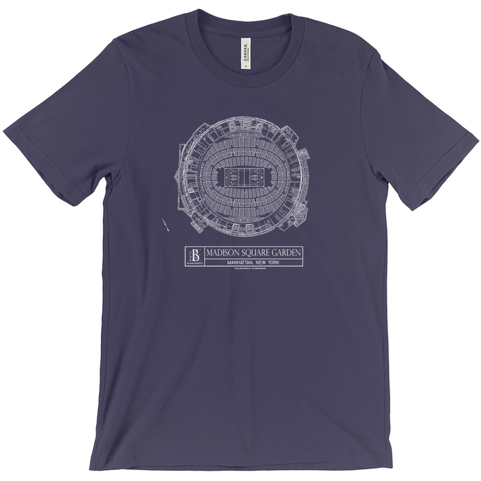 Madison Square Garden (Plan View) Unisex T-Shirt