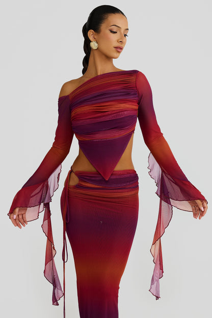 Amaiya Top - Red Ombre