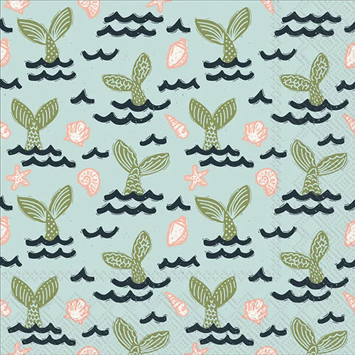 Mermaid Tails Cocktail Napkins