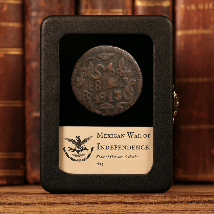 Mexican War for Independence, Insurgent Coinage, Copper 8 Reales  - 1813 - Mexico