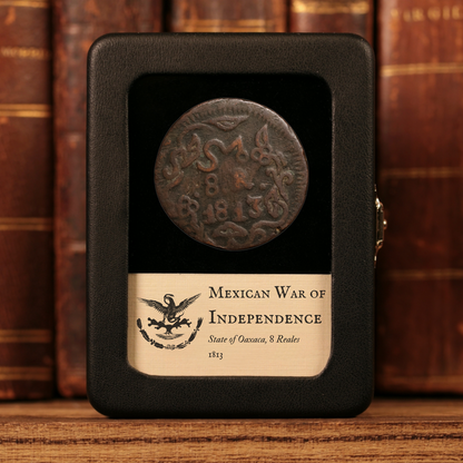 Mexican War for Independence, Insurgent Coinage, Copper 8 Reales  - 1813 - Mexico