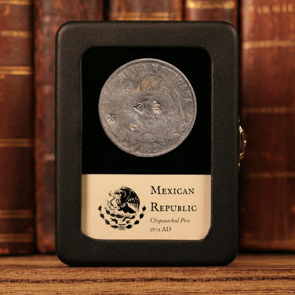 Mexico, 1 Silver Peso With Chinese Chop Marks - 1872 CE - Mexico