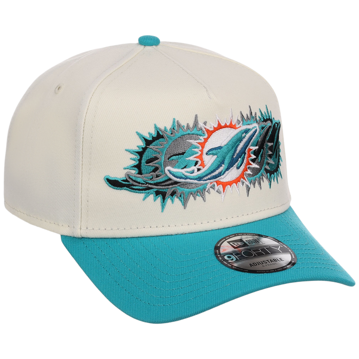 Miami Dolphins NFL Seismic New Era 9FORTY A-Frame