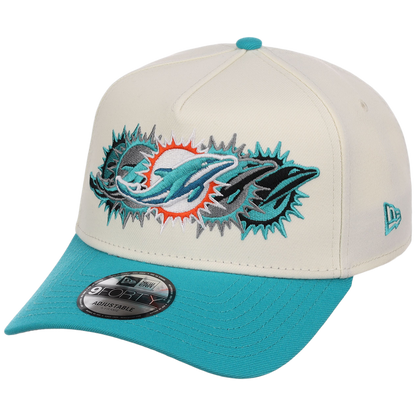 Miami Dolphins NFL Seismic New Era 9FORTY A-Frame