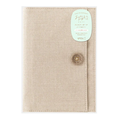 Midori Yuru Log B6 Cloth Notebook Cover
