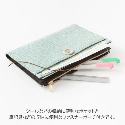 Midori Yuru Log B6 Cloth Notebook Cover