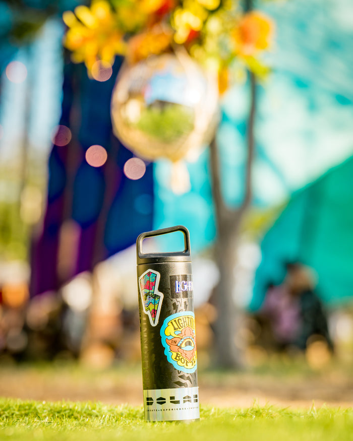 MIIR Black Stainless steel water bottle