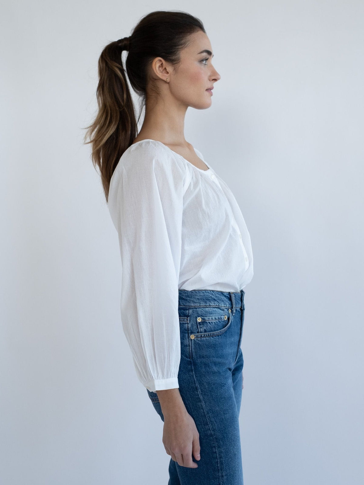 Aly Top in White