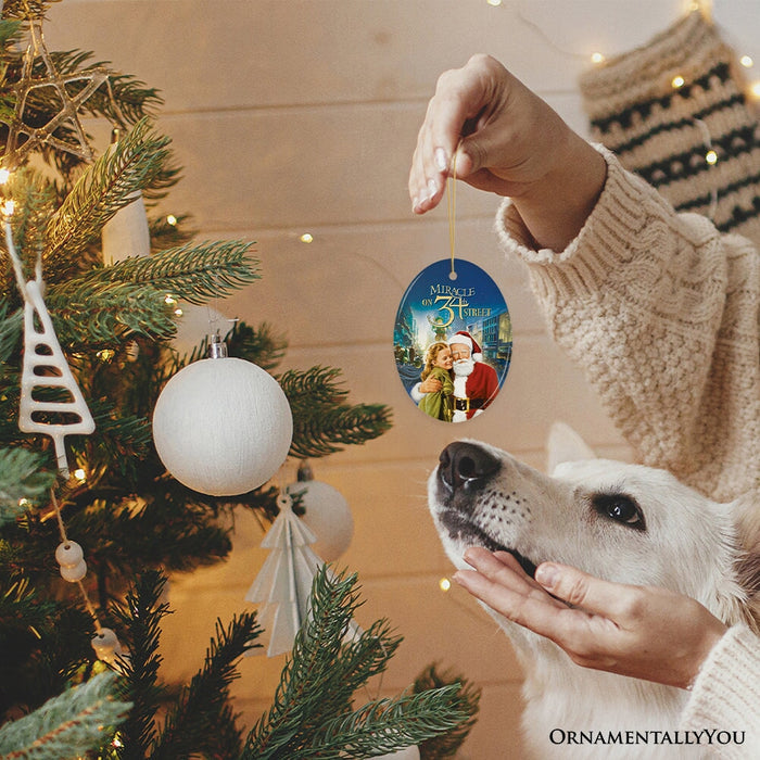 Miracle on 34th Street Christmas Ornament, Nostalgic Classic Movie Gift and Tree Decor Ceramic Ornament OrnamentallyYou