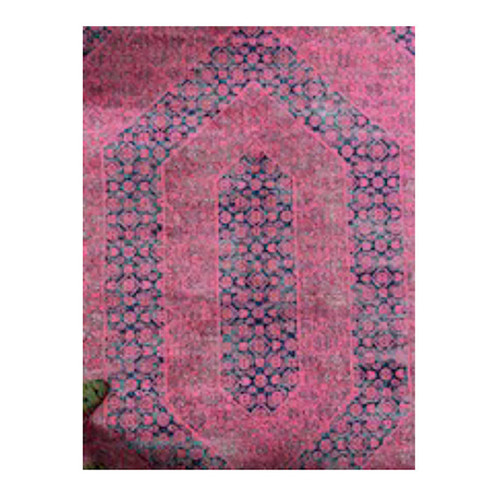 Navy and Pink Soho Rug