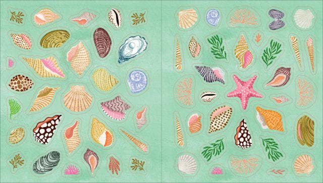 Ocean Lover's Sticker Book