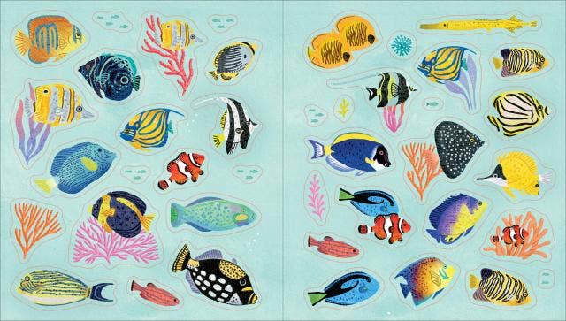 Ocean Lover's Sticker Book