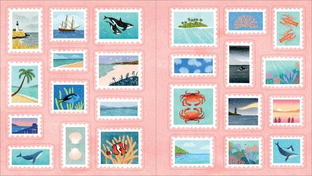 Ocean Lover's Sticker Book