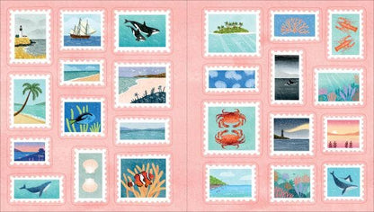 Ocean Lover's Sticker Book