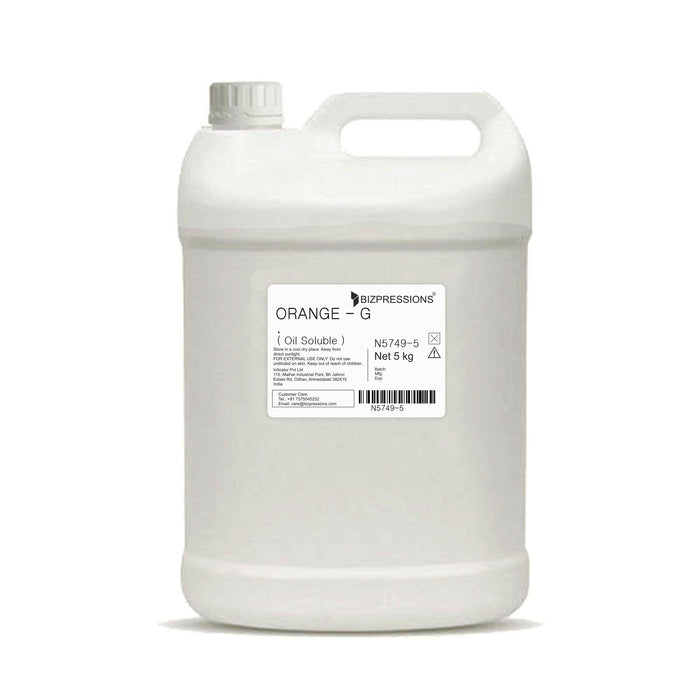 ORANGE - G - Fragrance ( Oil Soluble ) 5 kg