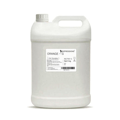 ORANGE - G - Fragrance ( Oil Soluble ) 5 kg