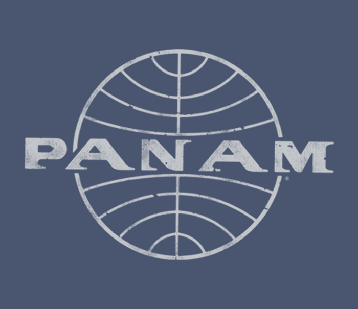 Pan Am Globe Denim T-Shirt